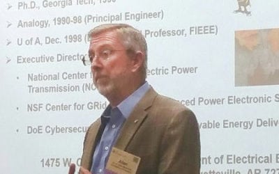 Electrical Engineering Professor Presents at Energy Council Annual Meeting